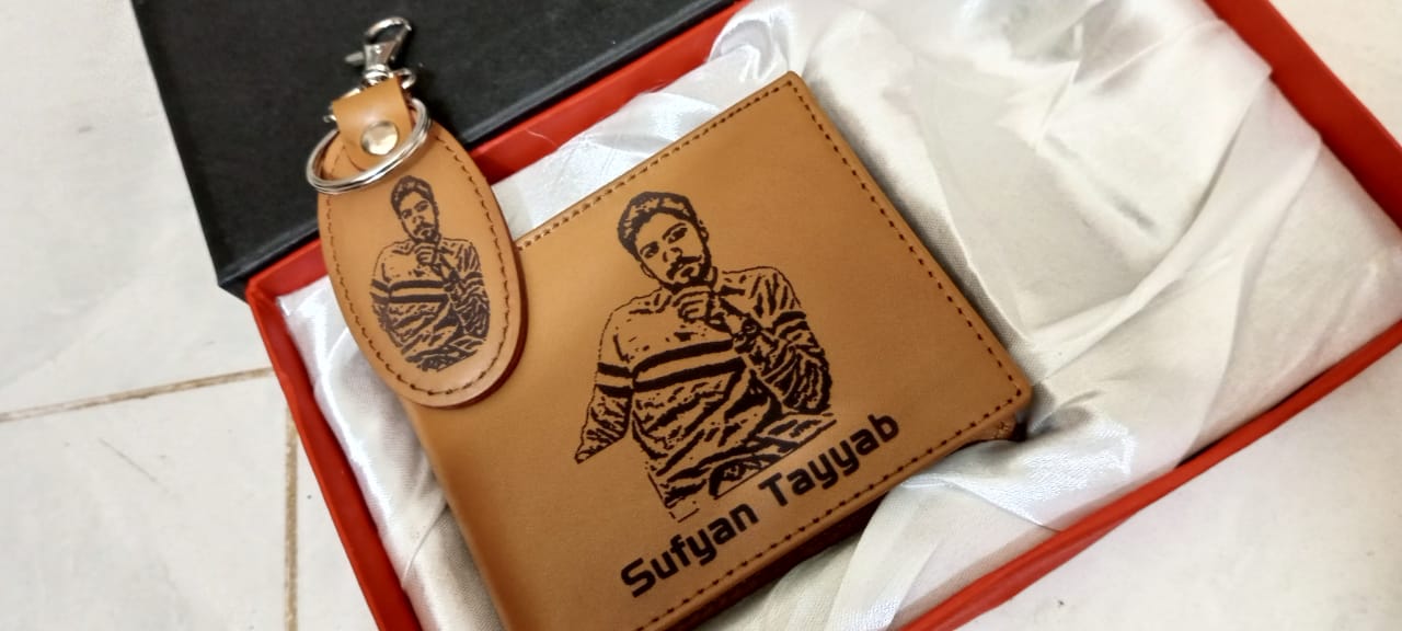 Picture+ Name Wallet keychain