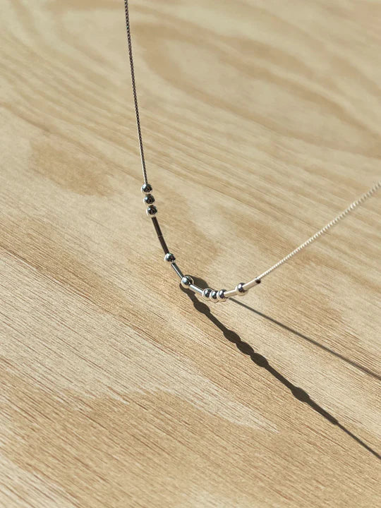 Personalise Morse Code Necklace