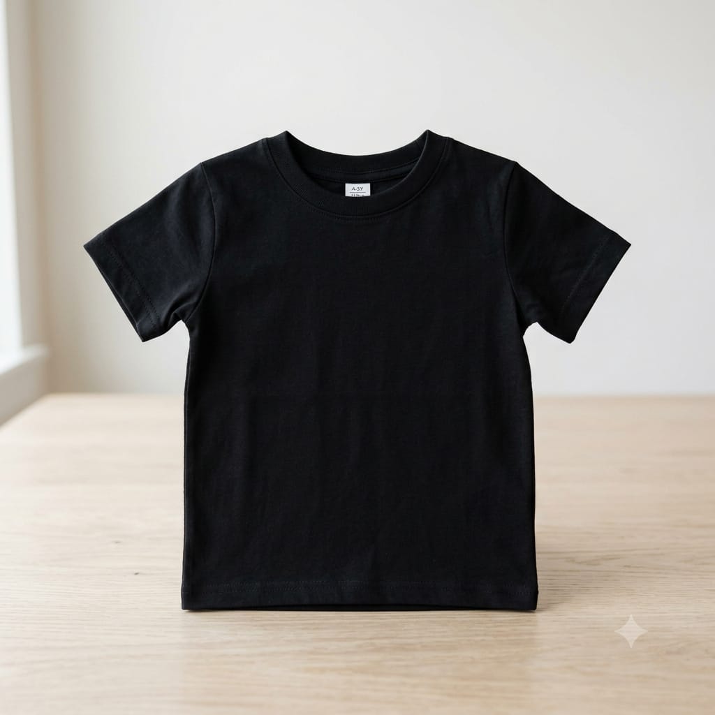 KIDS T-SHIRTS Black