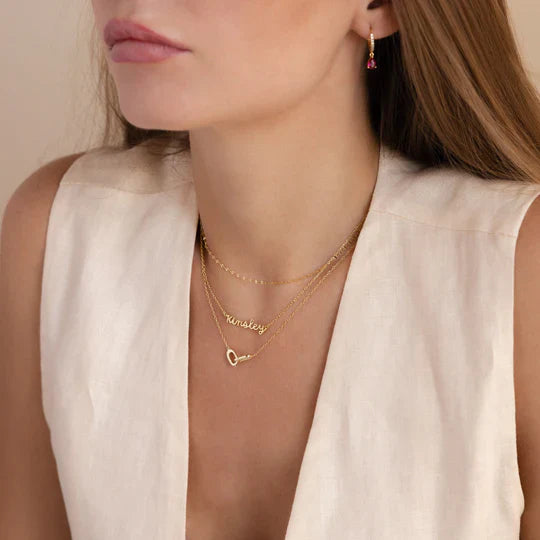 Miniature Name Pendant
