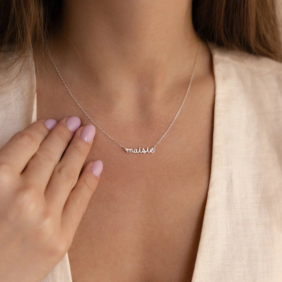 Miniature Name Pendant