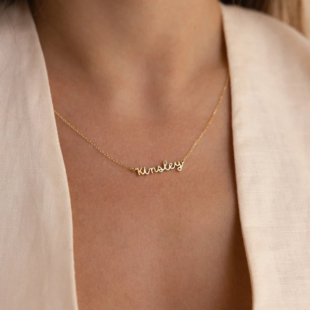 Miniature Name Pendant