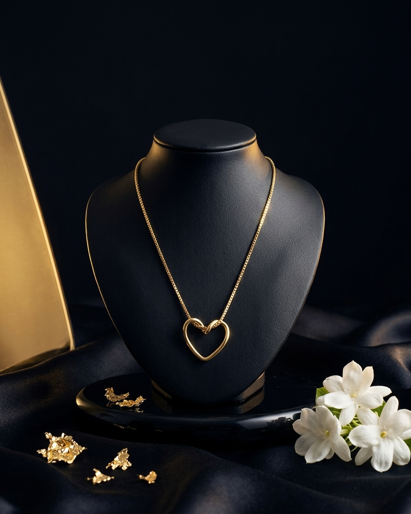 Forever Tied Heart Pendant