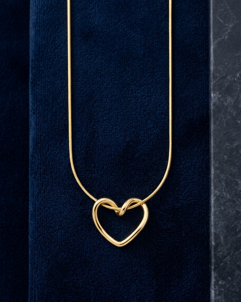 Forever Tied Heart Pendant