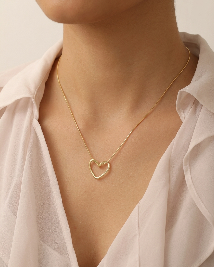 Forever Tied Heart Pendant